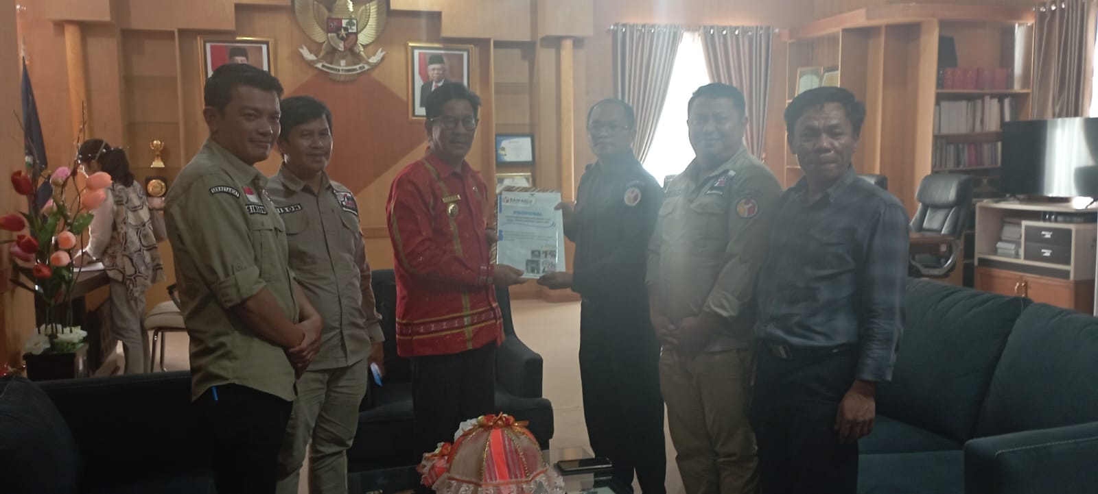 Dokumentasi Audiensi Bersama Pemda Kabupaten Mamasa